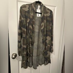 Camo Cardigan